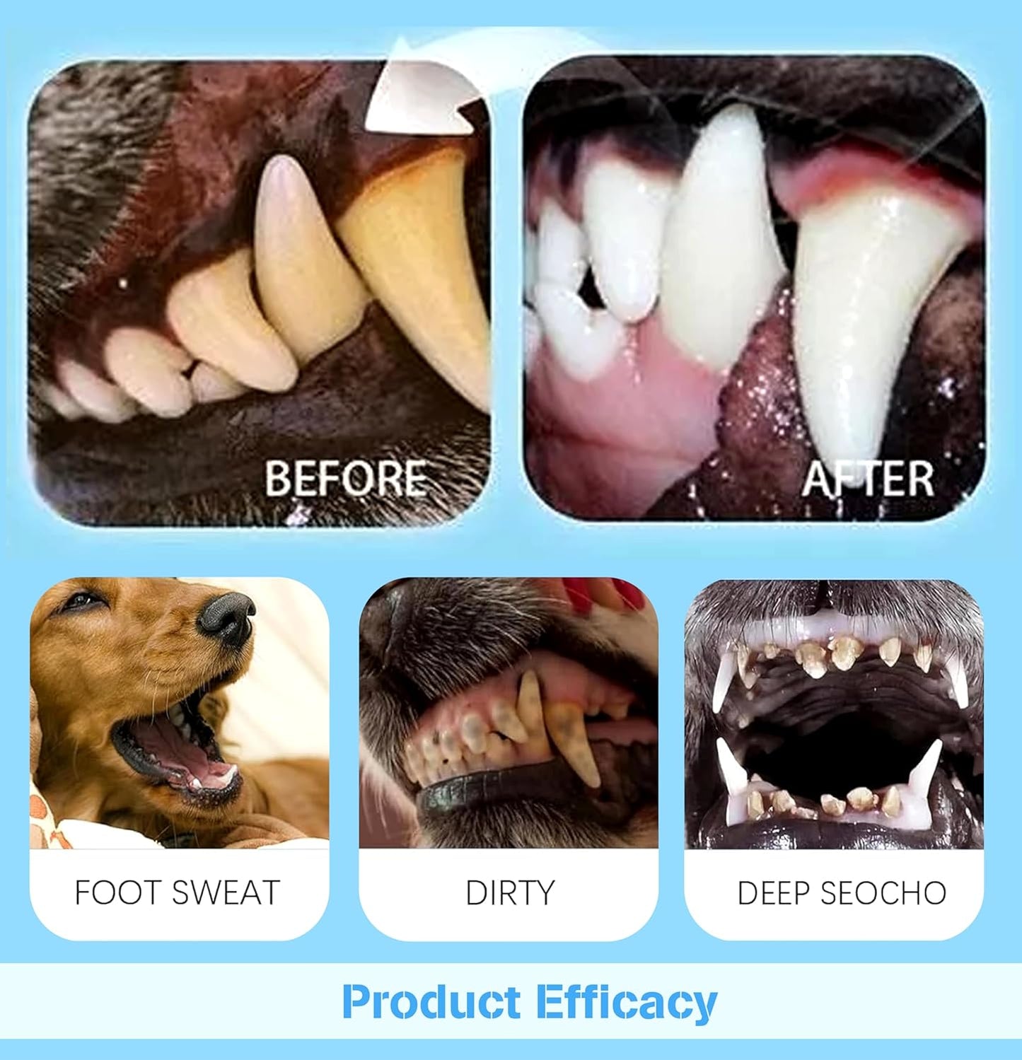 Pet Teeth Cleaning Pen 🦷🐶🐱 – Easy Dental Care & Whitening Tool for Dogs & Cats
