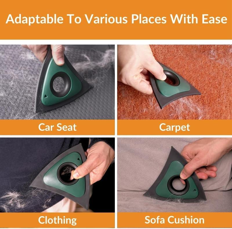 Pet Hair Removal Broom 🧹🐾 – Deep Clean for Car, Couch & Carpet | Edge & Corner Detailer ✨