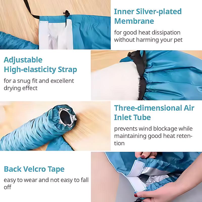 Dog Drying Bag πΆπ¨ β Quick-Dry, Portable & Hands-Free Grooming Towel for Bath, Travel & More!