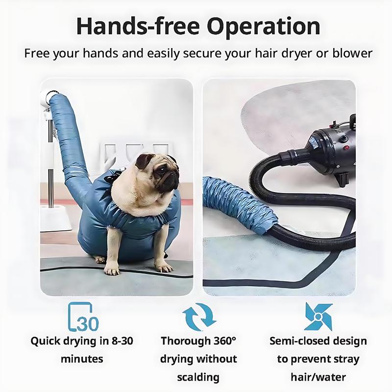 Dog Drying Bag πΆπ¨ β Quick-Dry, Portable & Hands-Free Grooming Towel for Bath, Travel & More!
