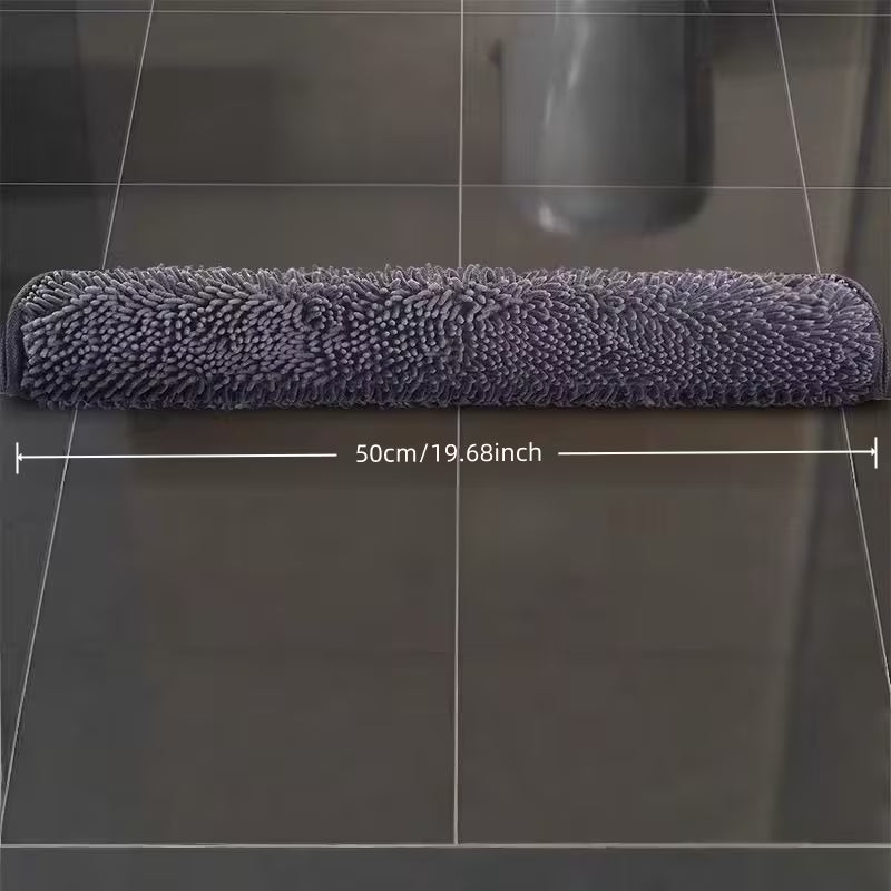 1pc Flat Mop Head Replacement Cover - Microfiber Scouring Cloth, Efficient Dust And Hair Absorption, No Dead Corners, Thickened Non-Shedding, Easy to Clean And Machine Washable, Super Absorbent, Reusable - Suitable for Bedroom, Living Room, Kitchen