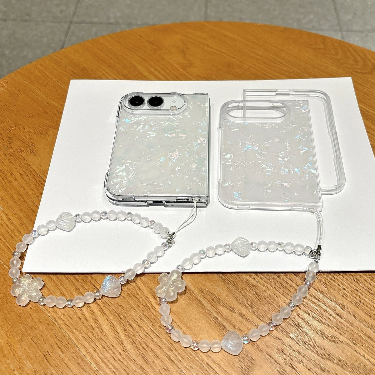 Shockproof Fold Case Shell Texture Slim Hard Cover For Apple iPhone Duo (2026)