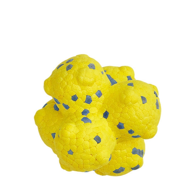 Indestructible Dog Chew Ball – Durable E-TPU Toy for Aggressive Chewers, Floating Fetch Ball, Teeth Cleaning for All Dogs
