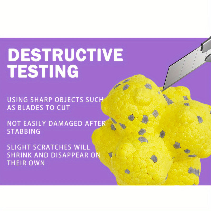 Indestructible Dog Chew Ball – Durable E-TPU Toy for Aggressive Chewers, Floating Fetch Ball, Teeth Cleaning for All Dogs