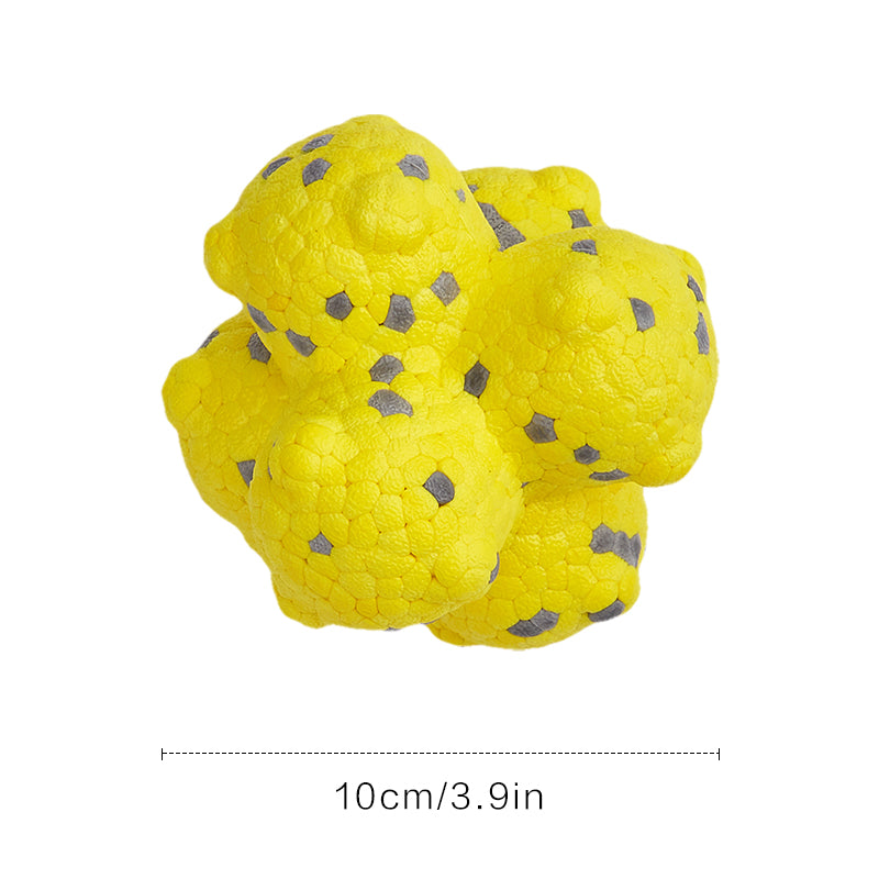 Indestructible Dog Chew Ball – Durable E-TPU Toy for Aggressive Chewers, Floating Fetch Ball, Teeth Cleaning for All Dogs
