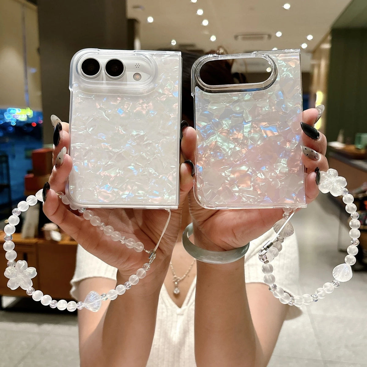 Shockproof Fold Case Shell Texture Slim Hard Cover For Apple iPhone Duo (2026)