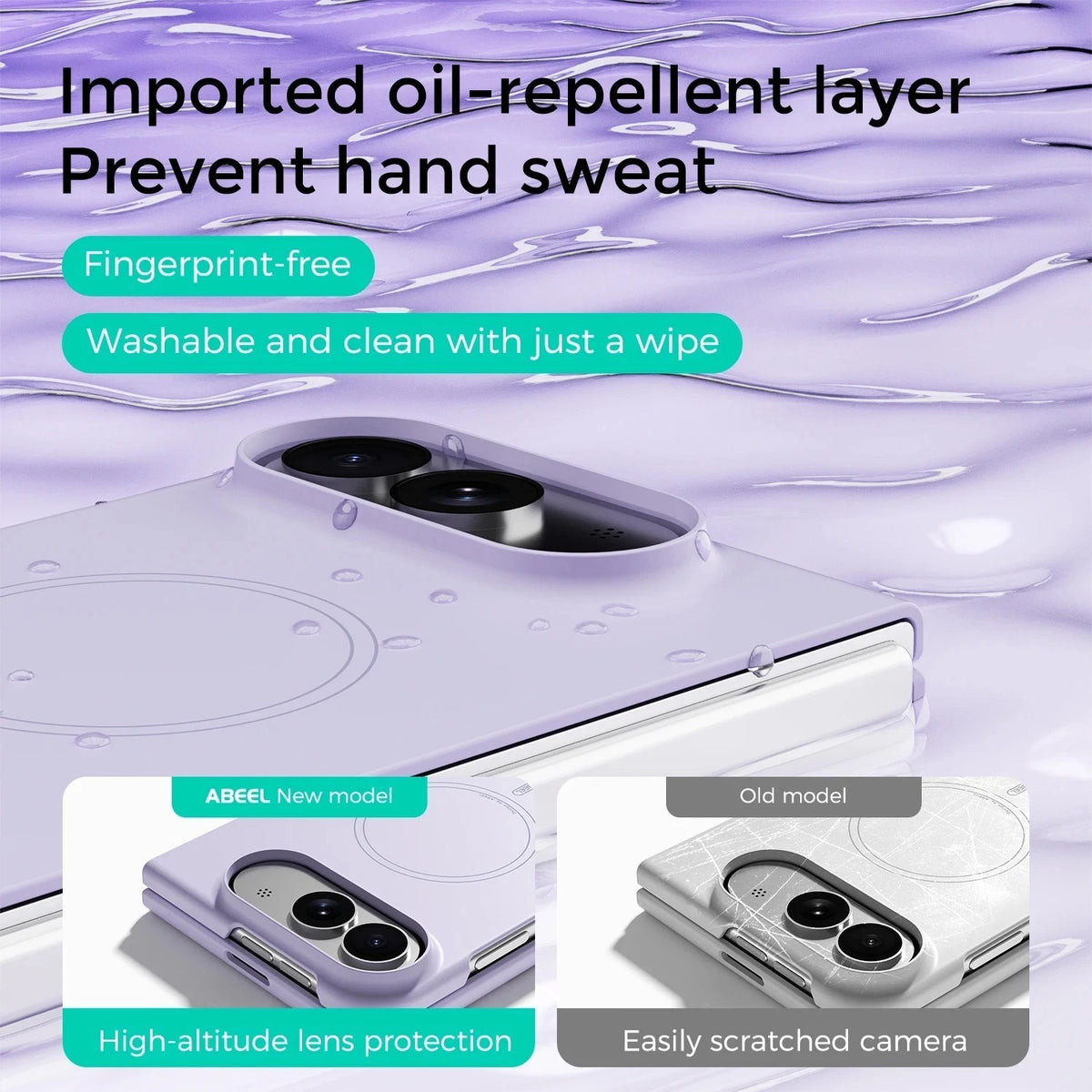 Liquid Silicone Magnetic Case iPhone Duo 18 Fold MagSafe Shockproof Cover
