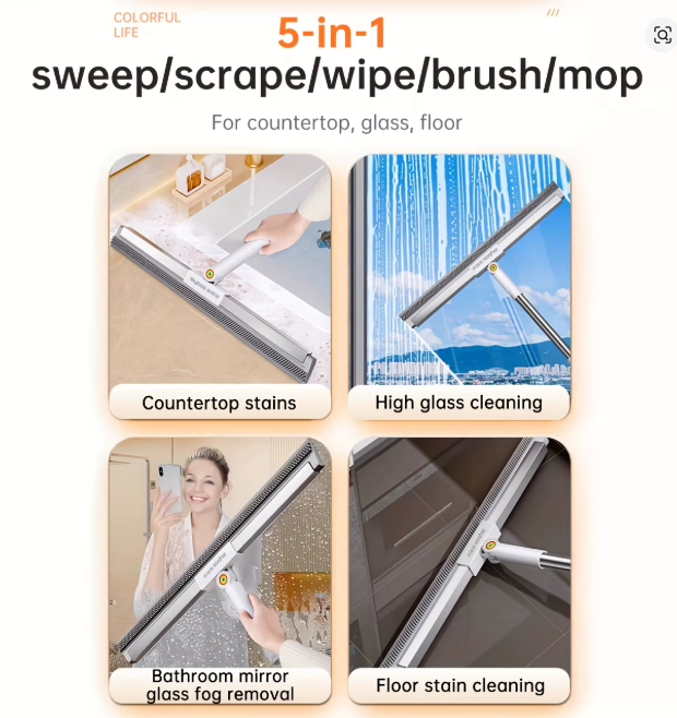 Magic Brooms JOYBOS Scraper Wiper Silicone Mop Floor Cleaner 360 Complete Wipers For Home Living Room Tolie Bathroom
