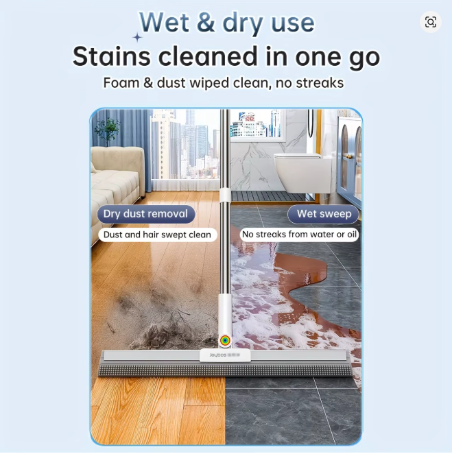 Magic Brooms JOYBOS Scraper Wiper Silicone Mop Floor Cleaner 360 Complete Wipers For Home Living Room Tolie Bathroom